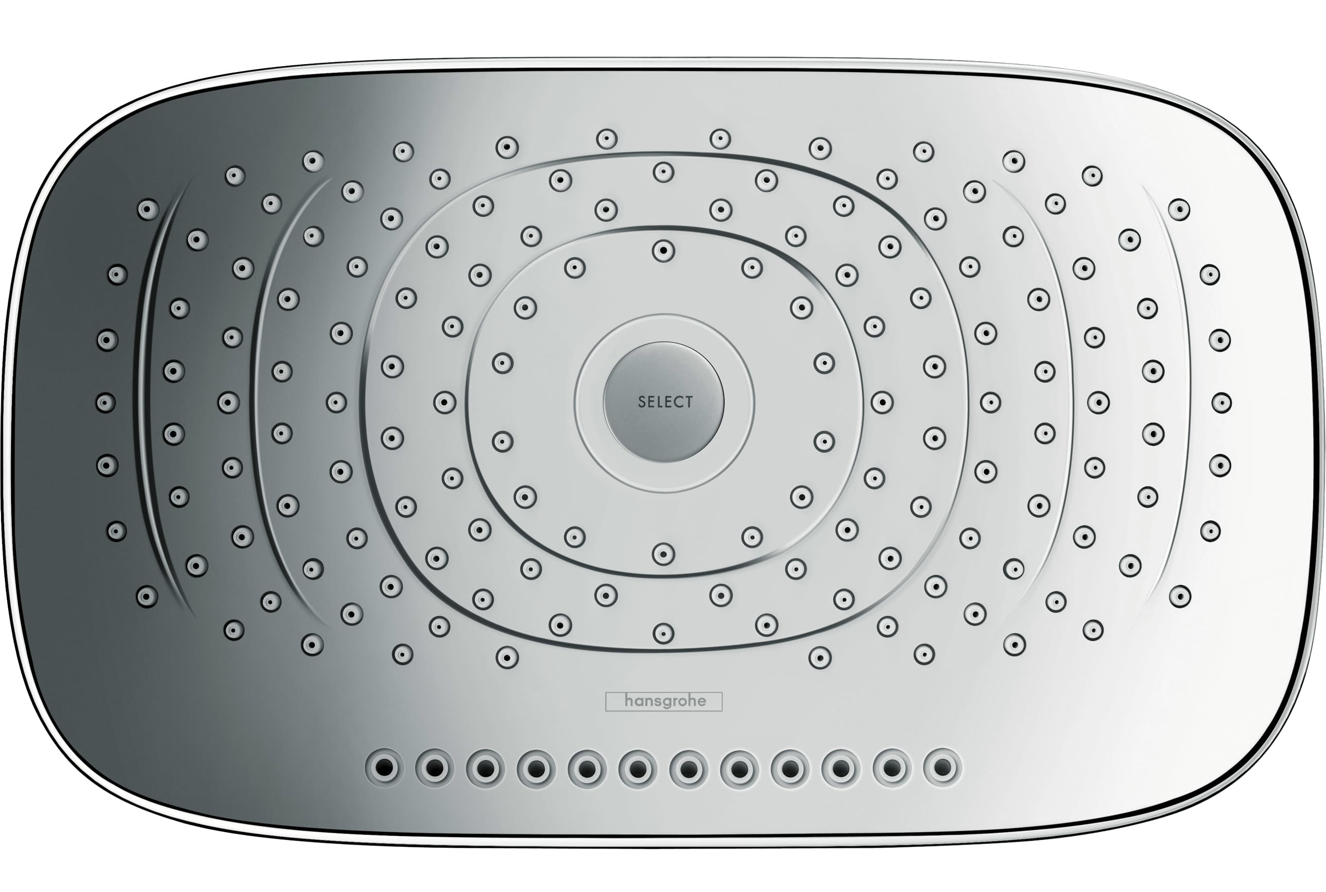 Douche de tête Hansgrohe Raindance Select E 300 3 jets avec bras de douche - vue 4