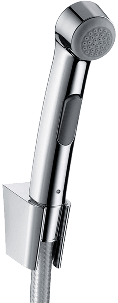 Douchette WC Hansgrohe pour toilette intime bidette chromé