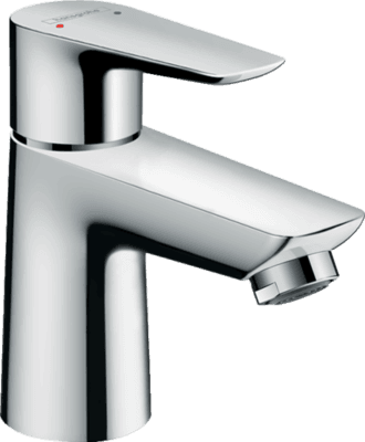 Mitigeur de lavabo Hansgrohe Talis E 80 en laiton chromé avec tirette et vidage