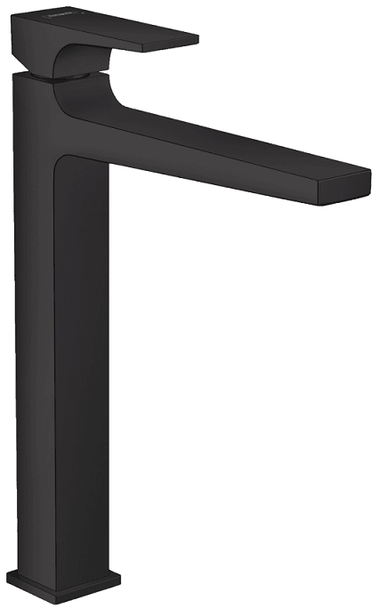 Mitigeur de lavabo Hansgrohe Metropol 260 avec bonde push-open en noir mat - vue 3