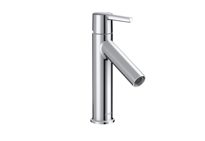 Mitigeur de lavabo AXOR Starck 100 en laiton chromé avec poignée à levier