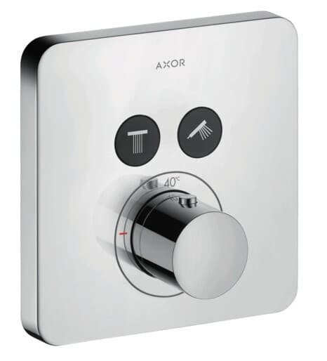Set de finition pour mitigeur thermostatique encastré Axor ShowerSelect