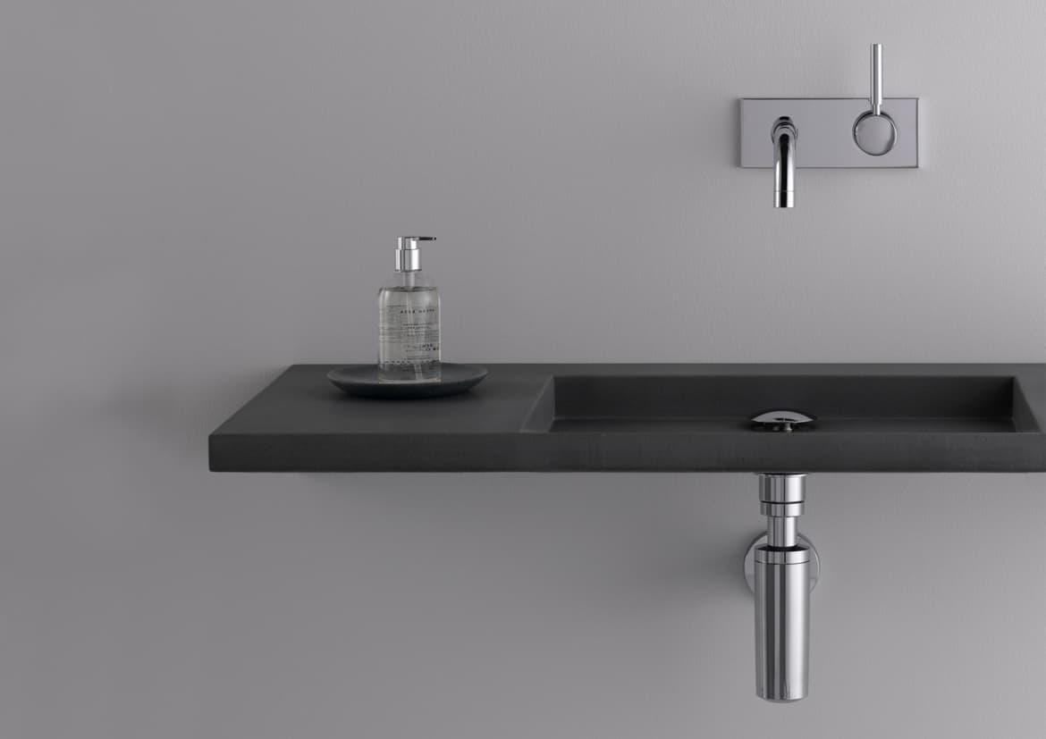 Siphon chromé autonettoyant Ø 40 mm Geberit pour lavabo - vue 3