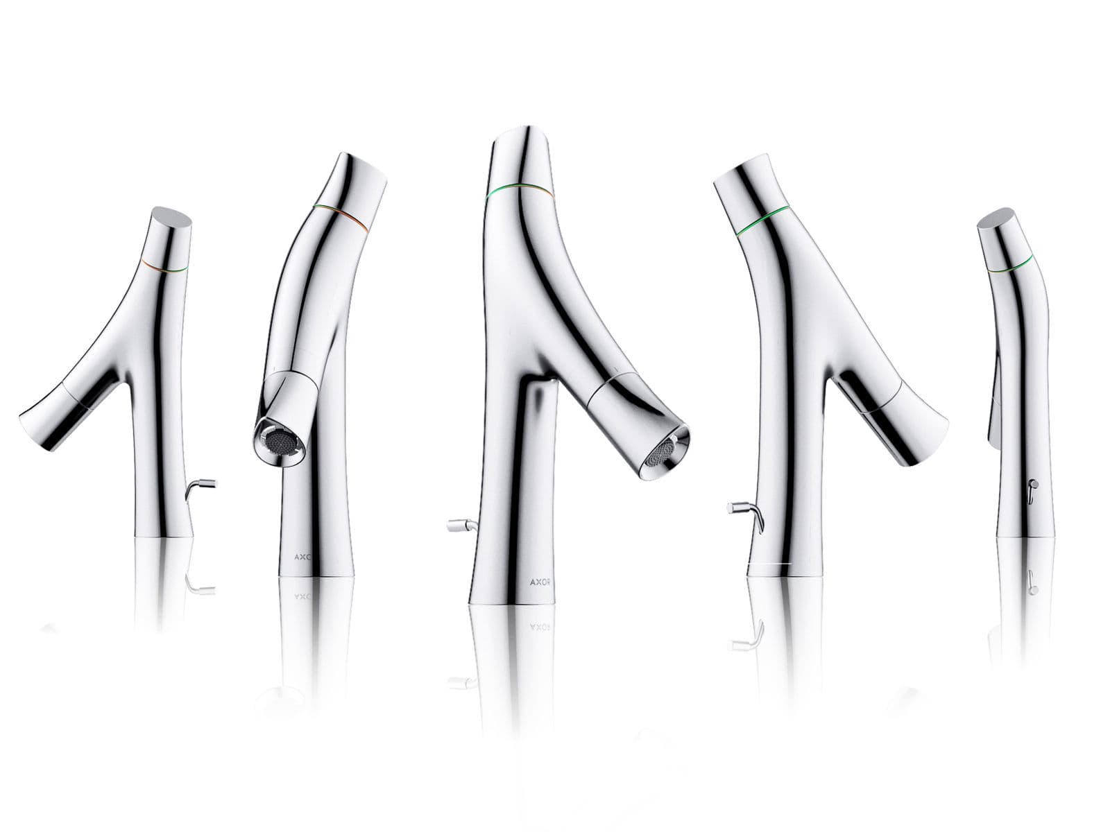 Mitigeur de lavabo AXOR Starck Organic 80 avec tirette et vidage - vue 7