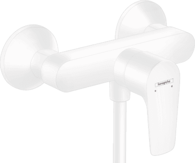 Mitigeur de douche Hansgrohe Talis E en blanc mat