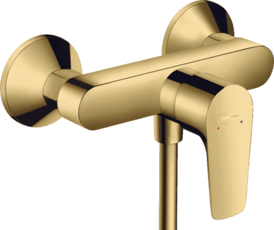 Mitigeur de douche Hansgrohe Talis E en doré poli