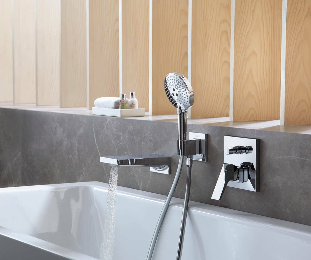 Set de finition pour mitigeur de bain / douche encastré Hansgrohe Metropol - vue 5