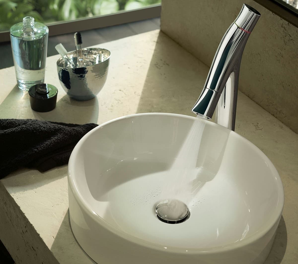 Mitigeur de lavabo AXOR Starck Organic 170 pour vasque libre - vue 4