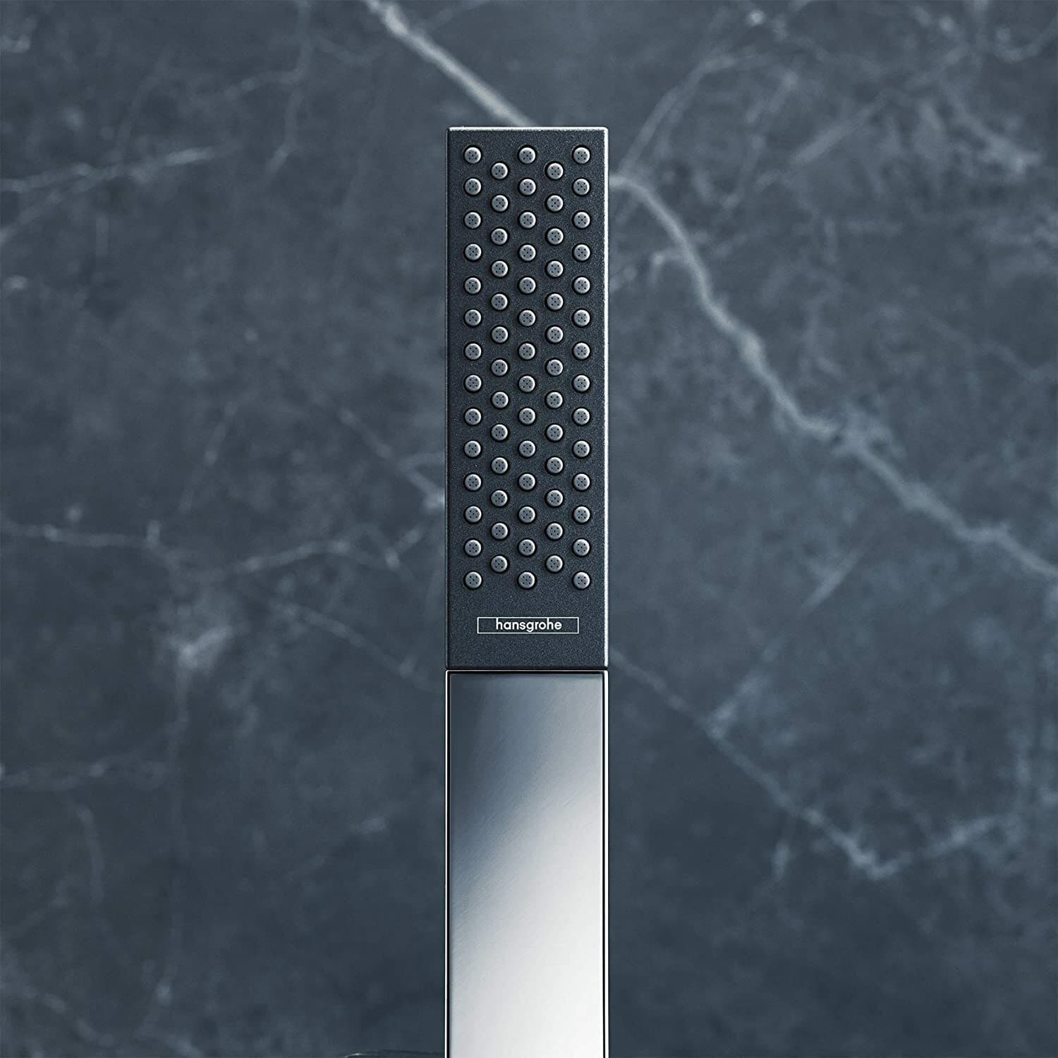 Support mural Hansgrohe avec douchette à main Rainfinity 100 1 jet PowderRain et flexible 160 cm en chromé - vue 3