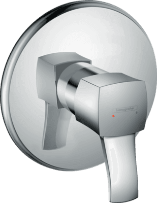 Set de finition pour mitigeur de douche encastré Hansgrohe Metropol Classic en laiton chromé