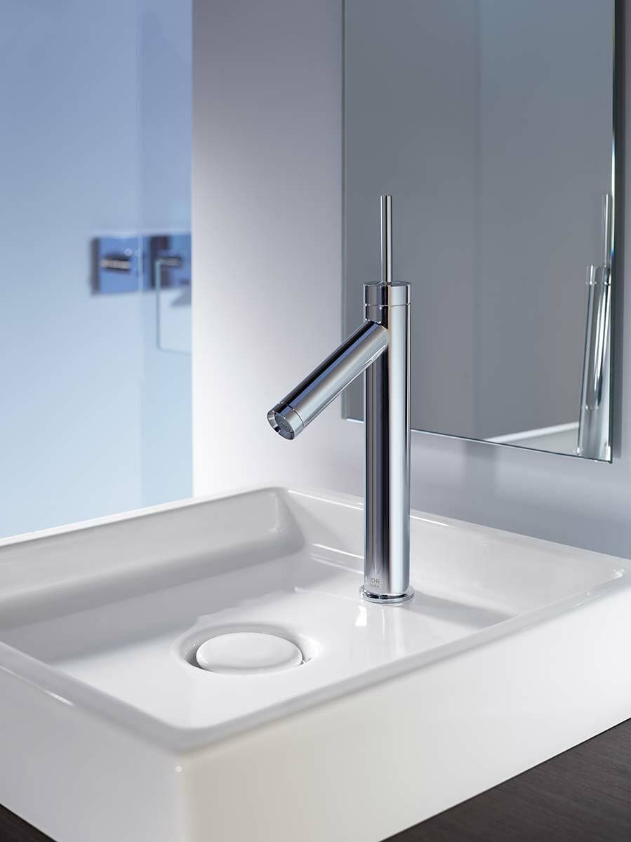 Mitigeur de lavabo AXOR Starck 170 avec bonde à écoulement libre - vue 3