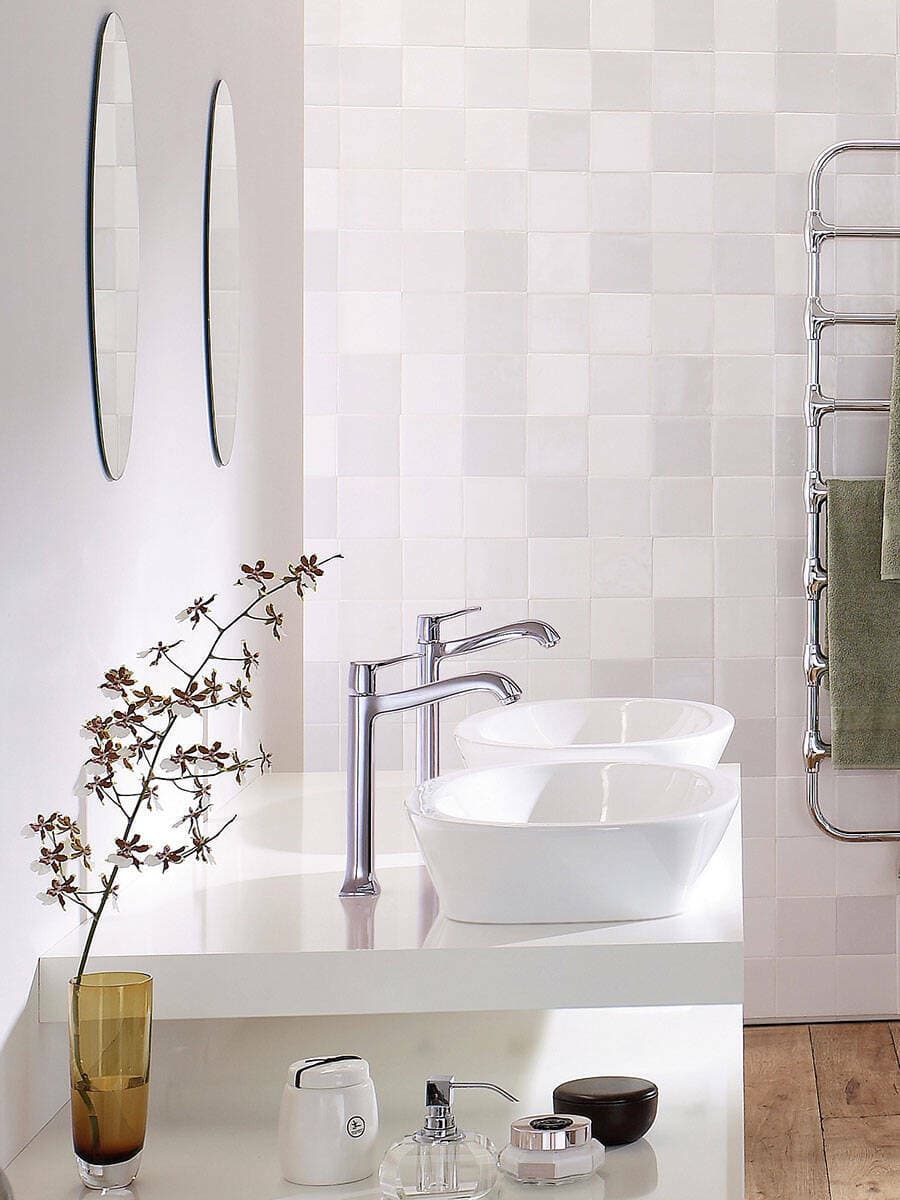 Mitigeur de lavabo Hansgrohe Metropol Classic 260 pour vasque libre avec tirette et vidage - vue 4