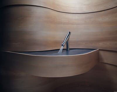 Mitigeur de lavabo AXOR Starck Organic 80 avec tirette et vidage