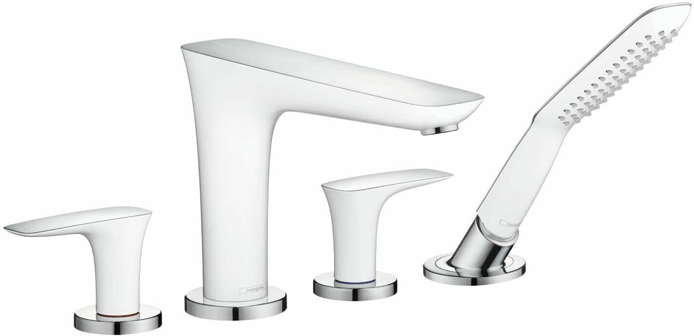 Mélangeur 4 trous pour montage sur bord de baignoire Hansgrohe PuraVida