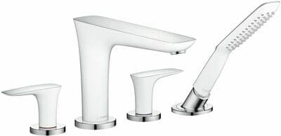 Mélangeur 4 trous pour montage sur bord de baignoire Hansgrohe PuraVida