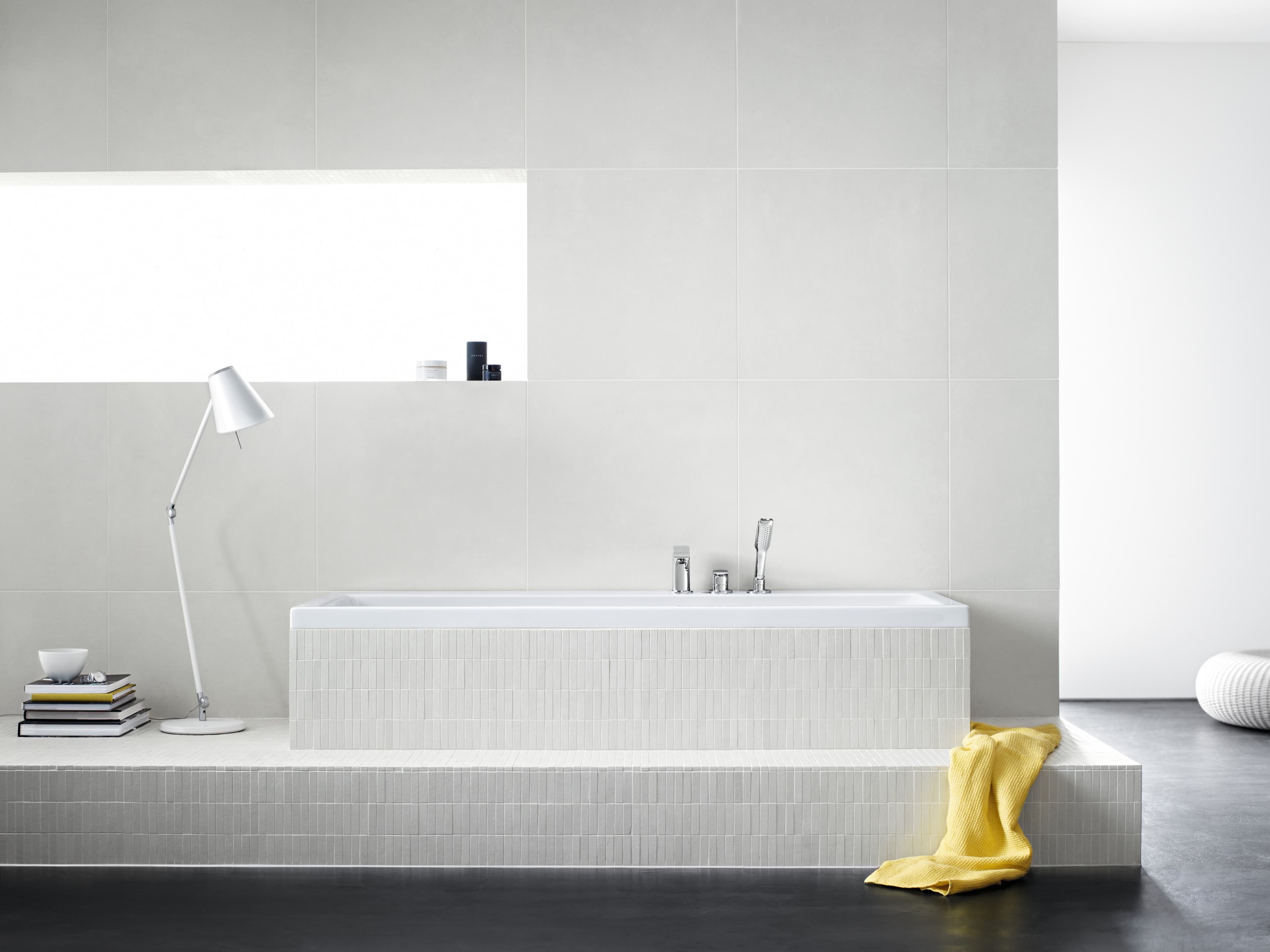 Mitigeur 3 trous pour montage sur bord de baignoire Hansgrohe Metris - vue 4