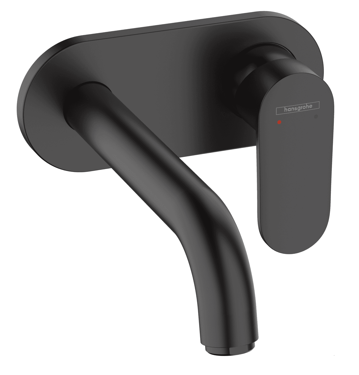 Mitigeur de lavabo encastré Hansgrohe Vernis Blend 207 mm en noir mat