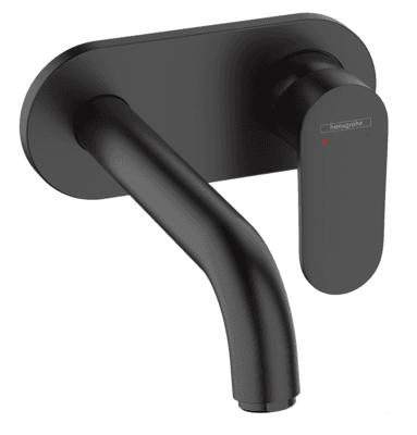 Mitigeur de lavabo encastré Hansgrohe Vernis Blend 207 mm en noir mat