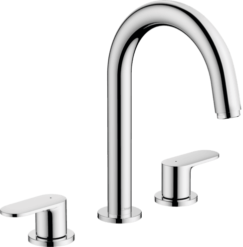Mélangeur de lavabo 3 trous Hansgrohe Vernis Blend 150 avec tirette et vidage