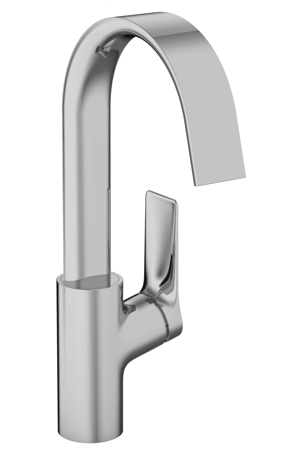Mitigeur de lavabo Hansgrohe Vivenis 210 avec bec orientable, tirette et vidage