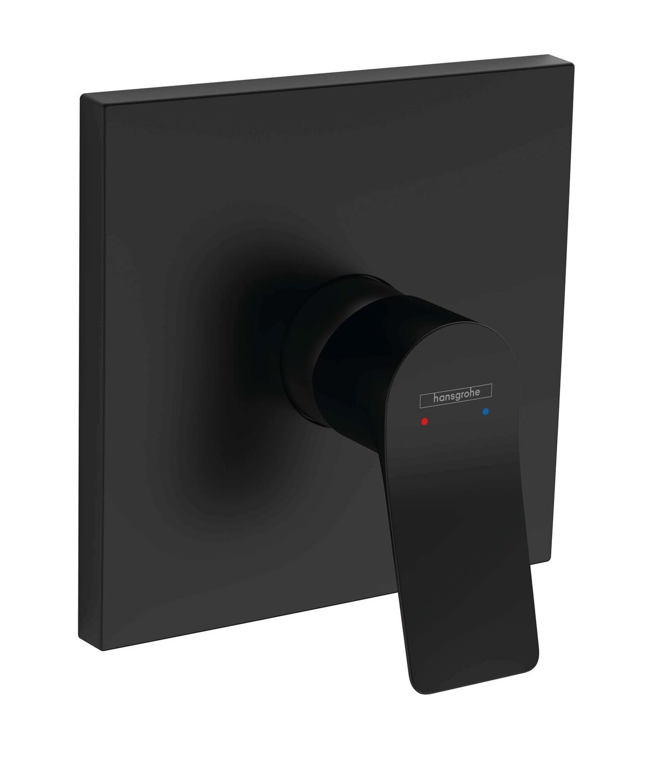 Set de finition pour mitigeur de douche encastré Hansgrohe Vivenis en noir mat
