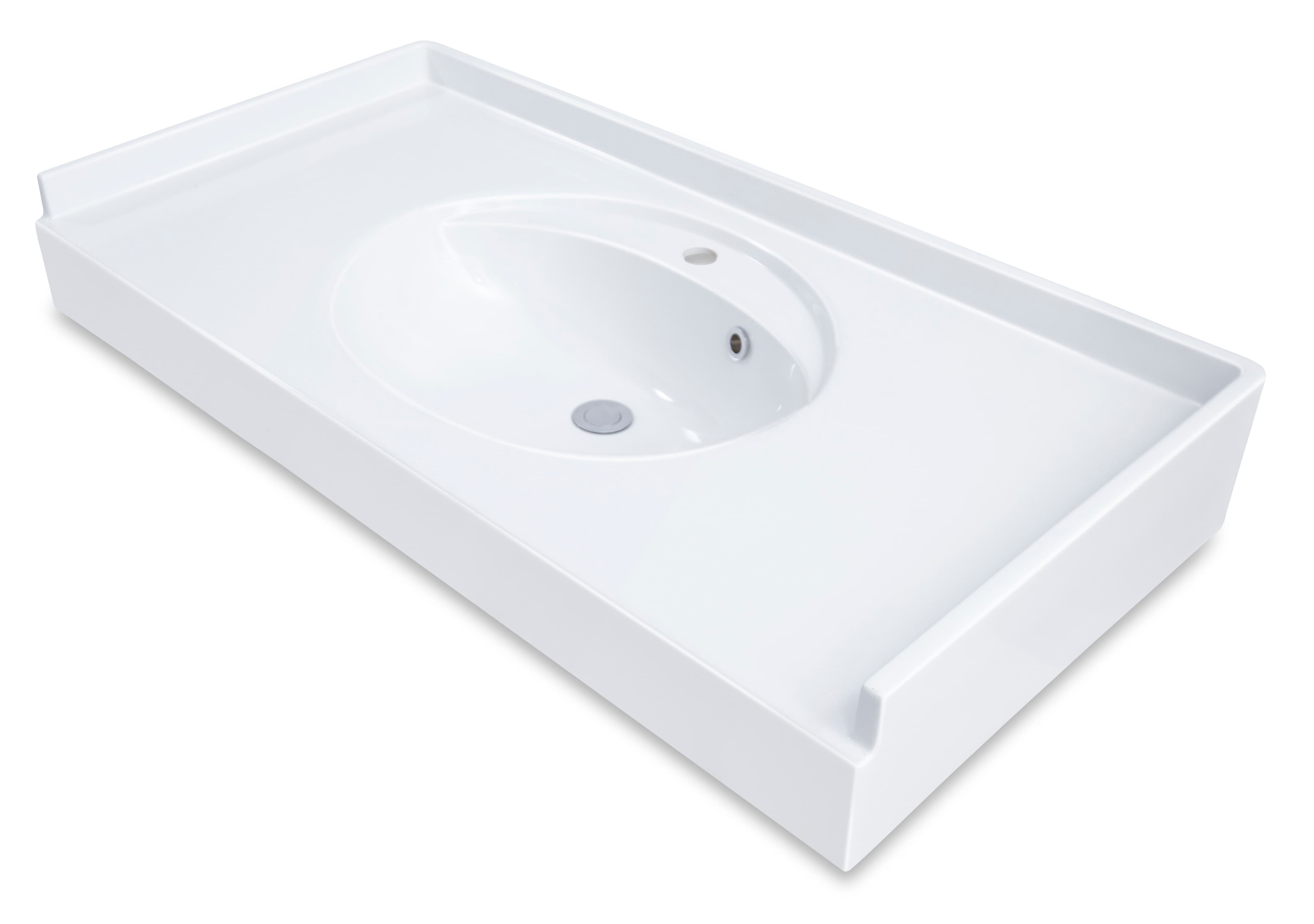 Plan-vasque Majestic 109 cm - vue 5