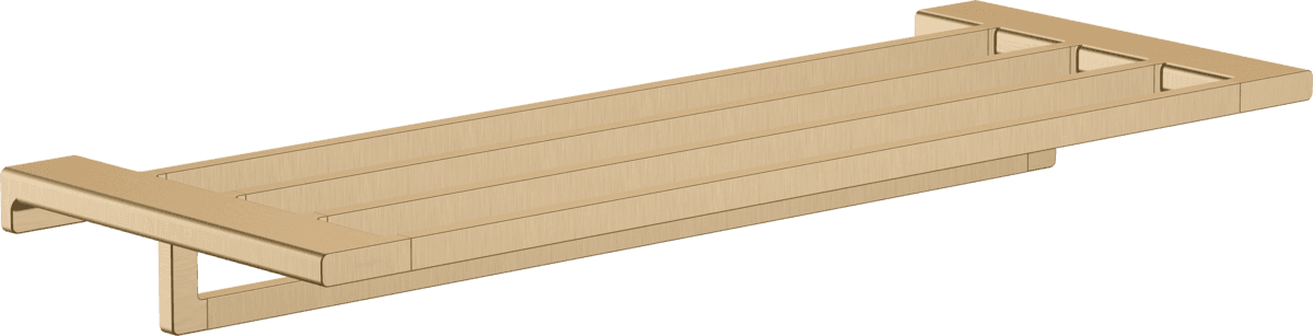 Porte-serviettes multi-barres Hansgrohe AddStoris en bronze brossé