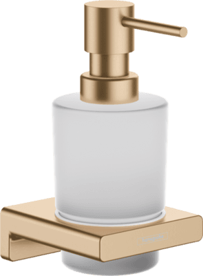 Distributeur de savon liquide Hansgrohe AddStoris en bronze brossé