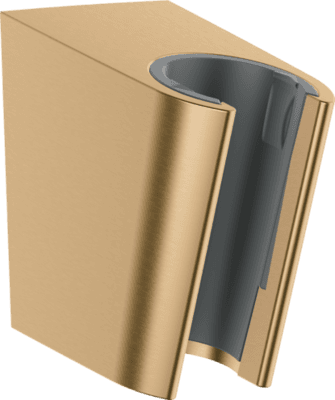 Support mural Hansgrohe Porter S en bronze brossé