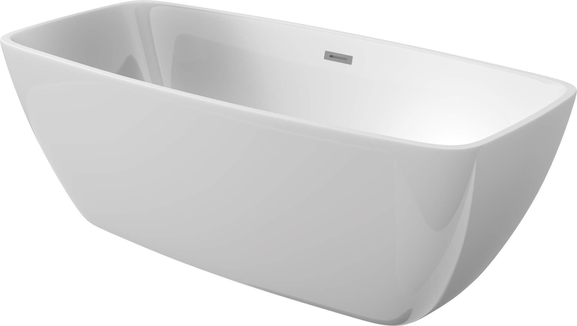 Baignoire acrylique rectangulaire Deante Anemon - 150 x 72 cm - vue 4