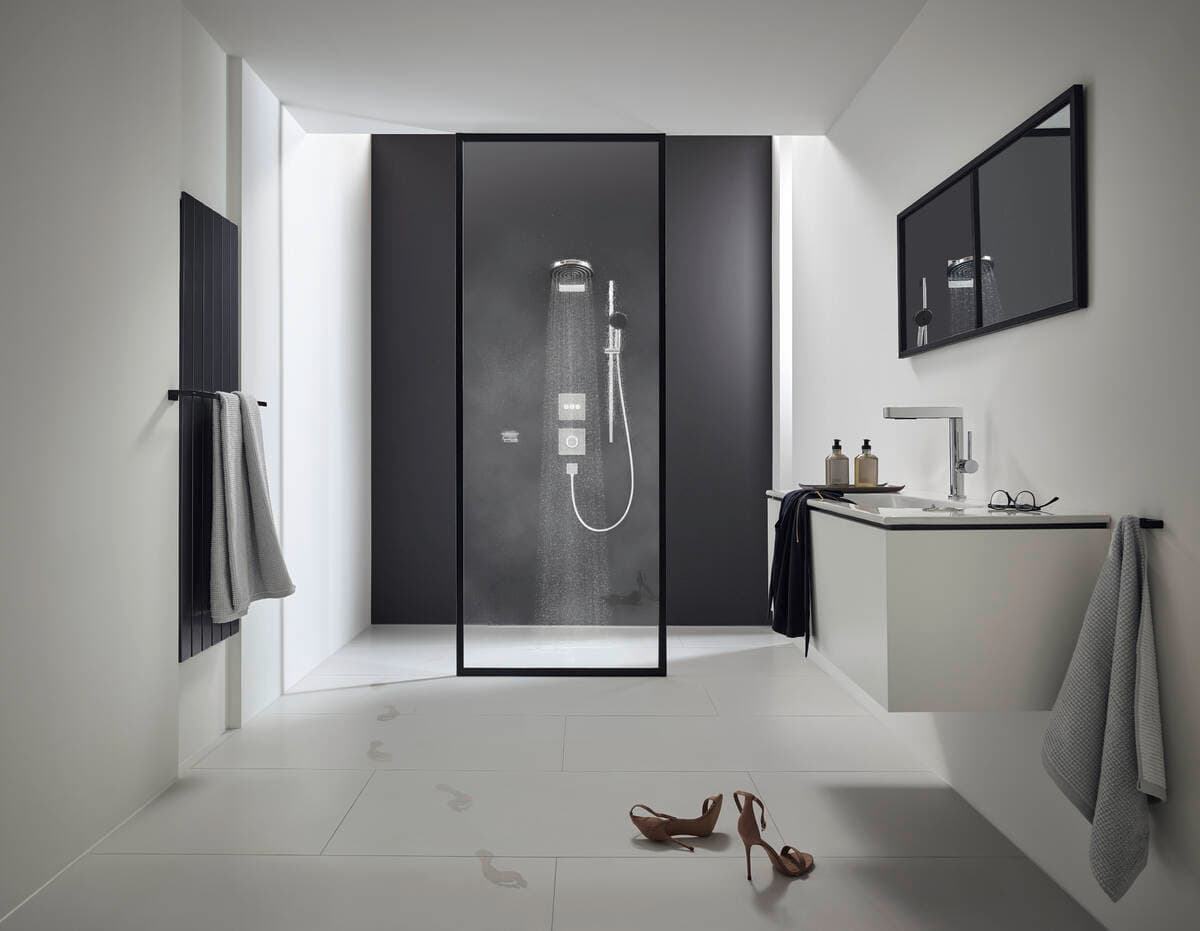 Douche de tête Hansgrohe Pulsify S 260 2 jets avec raccord mural - vue 3