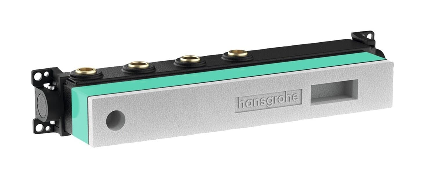 Corps d'encastrement RainSelect pour module thermostatique encastré avec 2 fonctions