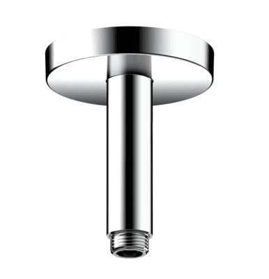 Bras de douche plafonné Axor ShowerSolutions S 100 mm avec rosace ronde