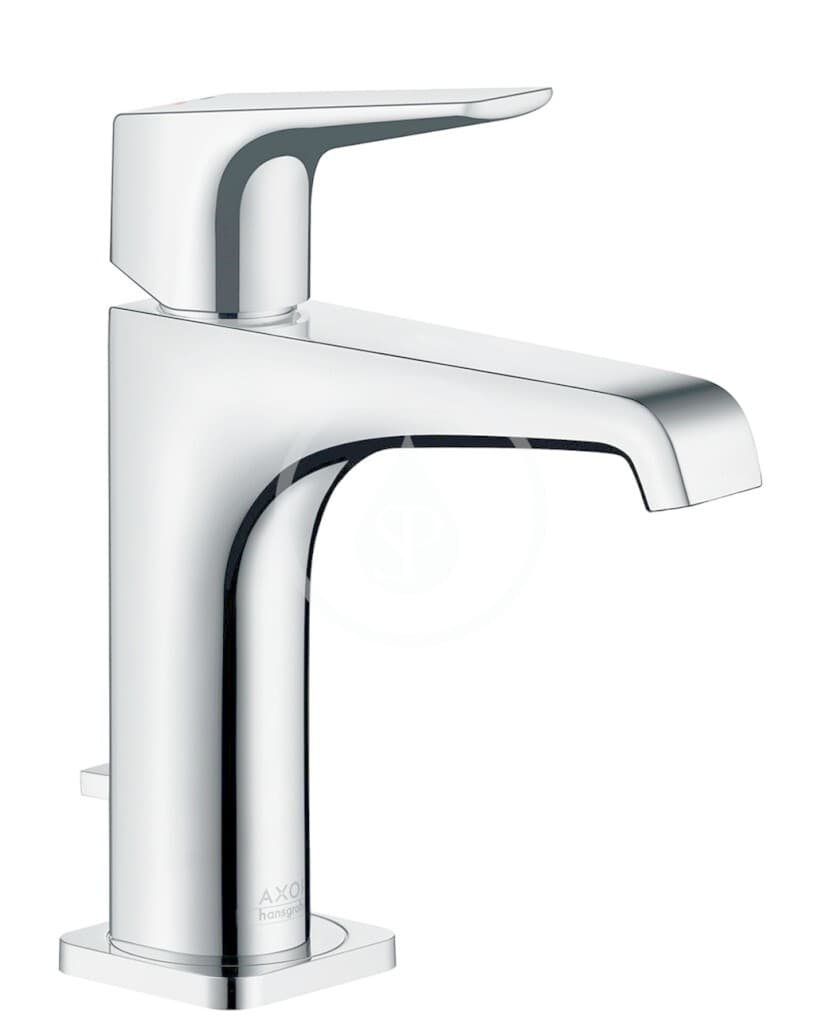 Mitigeur de lavabo AXOR Citterio E 130 avec poignée à levier et tirette de vidage