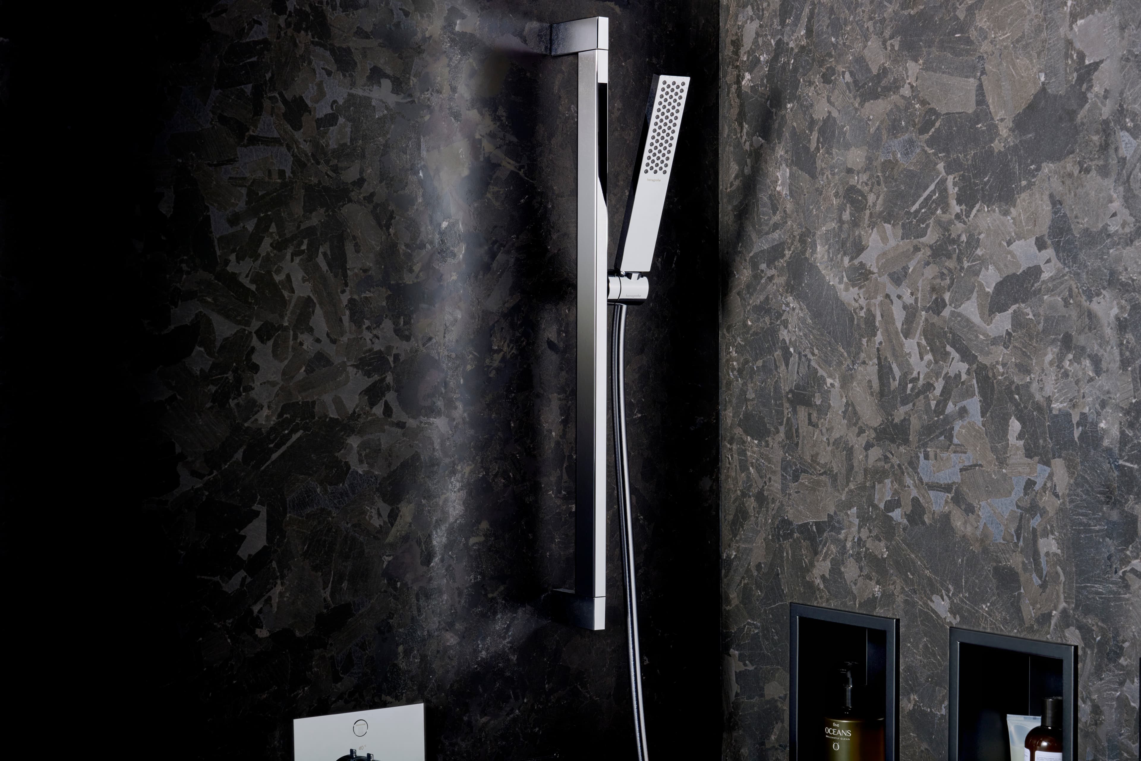 Douchette à main Hansgrohe Pulsify E 100 1 jet EcoSmart - vue 9