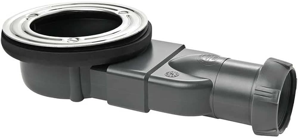 Bonde Wirquin extra-plate pour receveur de douche sans dôme - débit d'évacuation 33 L/min