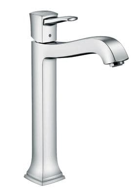 Mitigeur de lavabo Hansgrohe Metropol Classic 260 pour vasque libre avec tirette et vidage