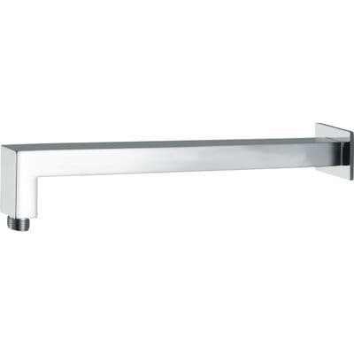 Bras de douche mural Deante Cascada 362 mm avec rosace carrée en chromé