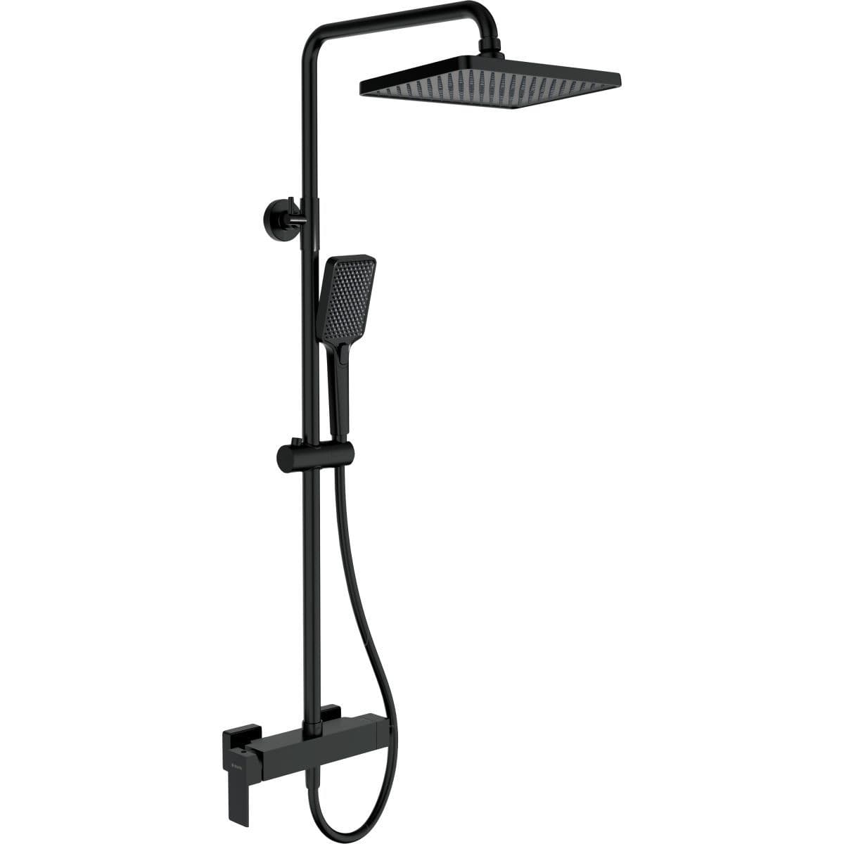 Colonne de douche Deante Anemon 280 avec mitigeur de douche en noir mat