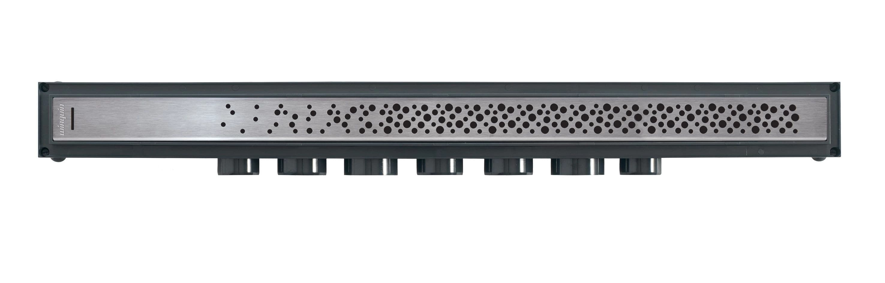 Canivelle de douche Wirquin Venisio Soda 70 cm avec grille en acier inoxydable - vue 3