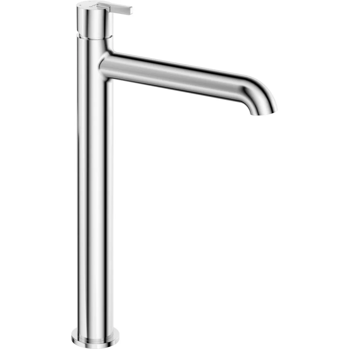 Mitigeur de lavabo rehaussé Deante Silia 265 sans bonde en chromé