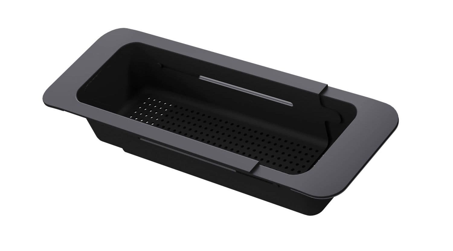 Panier extensible Deante pour évier de cuisine en noir mat