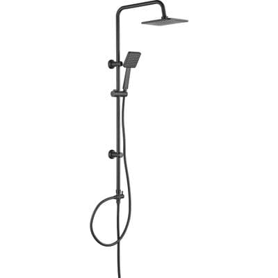 Colonne de douche Deante Boro 200 en noir mat