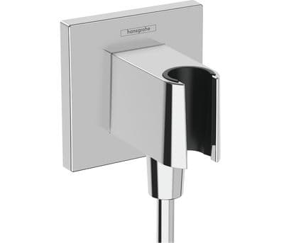 Coude de raccordement Hansgrohe Fixfit Porter Square avec support pour douchette