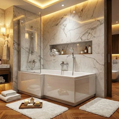 Baignoire Twin 160 x 85 cm gauche