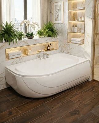 Baignoire Oasis droite 160 x 90 cm