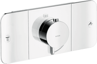 Module thermostatique encastré AXOR One avec 2 fonctions