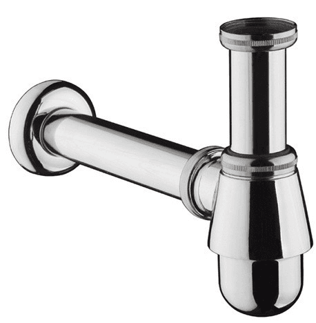 Siphon chromé Hansgrohe (Allemagne) pour lavabo