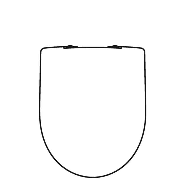 Abattant antibactérien WC Geberit Smyle rond à abaissement standard - vue 4