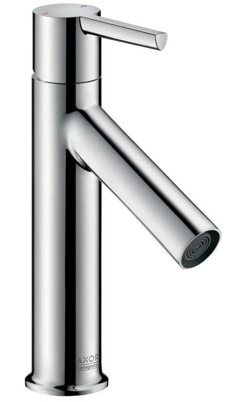 Mitigeur de lavabo AXOR Starck 100 en laiton chromé avec poignée à levier - vue 3
